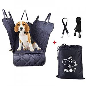 One Day Only！50.0% off VEHHE Dog Car Seat Covers Pet Seat Cover Hammock for Back Seat - 100% Water..