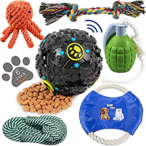 One Day Only！30.0% off HETOO Dog Toys for Aggressive Chewers - Pet Toys for Dogs Indestructible - ..
