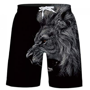 TUONROAD Boys Teens 3D Graphic Swim Trunk Breathable Waterproof Kids Boardshorts 5-14 Years now 30..