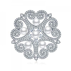 UMODE Luxury Cubic Zirconia Brooches and Pins now 60.0% off 