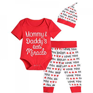 Baby Girls Boy Little Miracle Pant Clothing Set now 40.0% off 