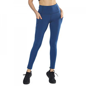 30.0% off Yaluntalun Women’s Yoga Pants Tummy Control with Pockets 4 Way Stretch Workout Yoga Legg..