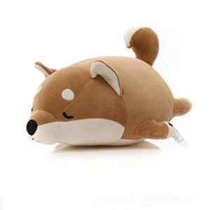 Niuniu Daddy 16 Inch Stuffed Dog Shiba Inu Plush Soft Animal Pillow Puppy Shape Toy for Kids now 5..