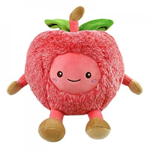 Niuniu Daddy 12 inch Cherry Food Plush Toys Shaped Fruit Series Cuddly Cushion Stuffed Cute Doll n..