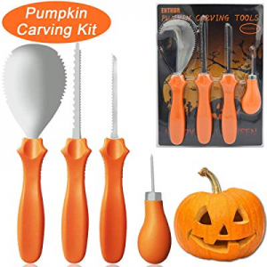 Professional Pumpkin Carving Kit Heavy Duty Stainless Steel Pumpkin Tools Set for Kids and Adults ..