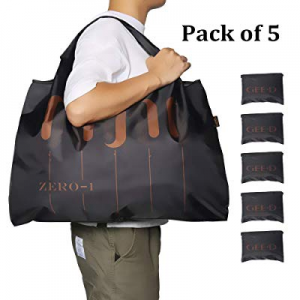 GEE·D Extra Large Reusable Grocery Bags Foldable Washable Large Tote Bag Heavy Duty Hold 50LBS now..