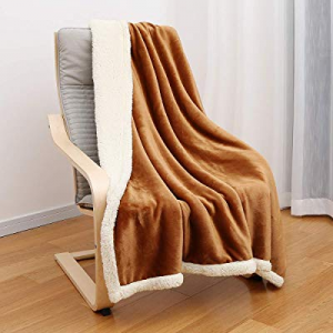 JEMA Premium Flannel Fleece Throw Blanket for Sofa Couch now 55.0% off ,Sherpa Throw Blanket,Warm ..