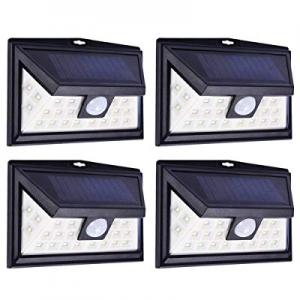 kaizein 24 LED Solar Lights Outdoor now 40.0% off , Easy-to-Install Security Lights for Front Door..