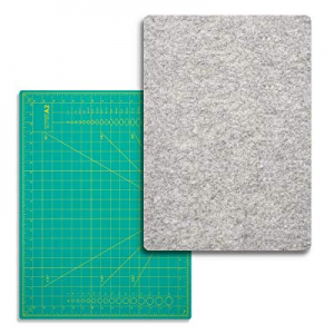 17" x 24" Wool Pressing Mat & 18" x 24" Cutting Mat Sets now 55.0% off , Easy Press Wooly Felted I..