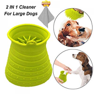 40.0% off ADOGGYGO Dog Paw Cleaner Feet Washer Muddy Paw Cleaner Cup for Dogs Cats Puppy Silicone ..