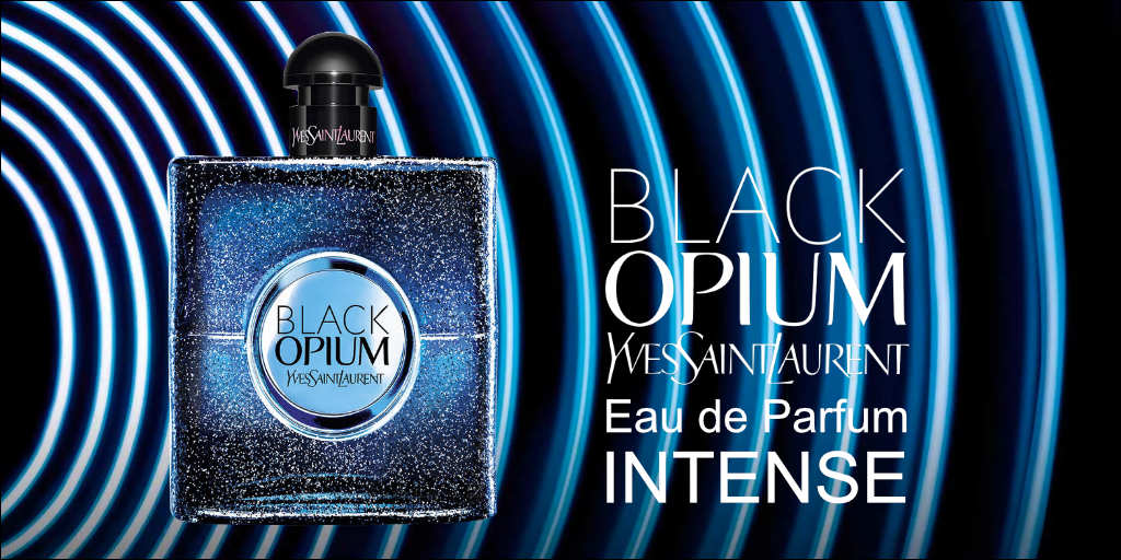 black opium perfume blue