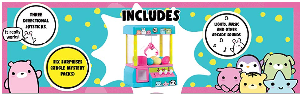 moj moj the original squishy toys claw machine playset