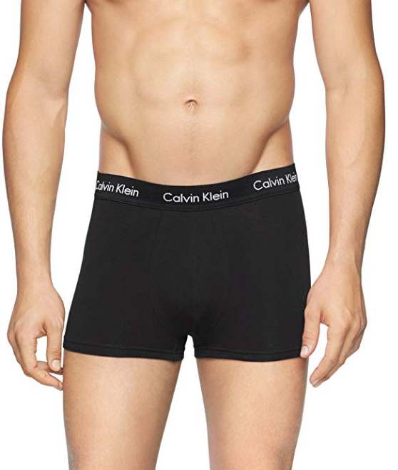 calvin klein men's cotton stretch multipack low rise trunks