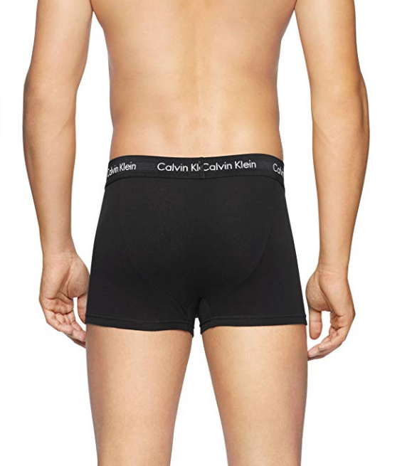 calvin klein men's cotton stretch multipack low rise trunks