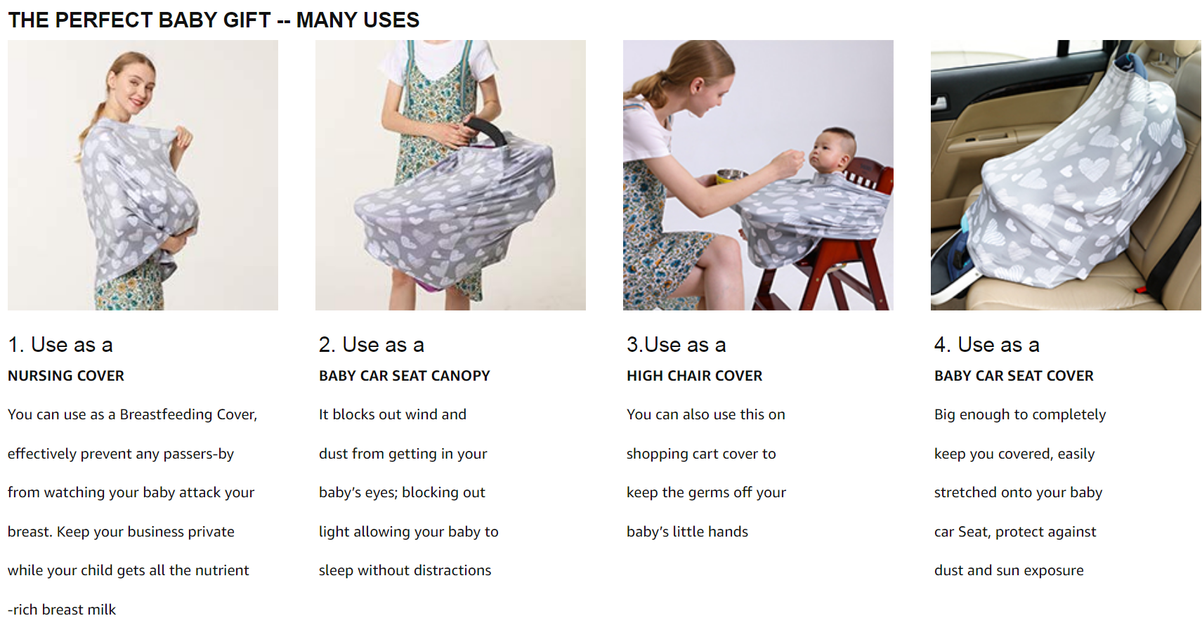 yoofoss nursing cover