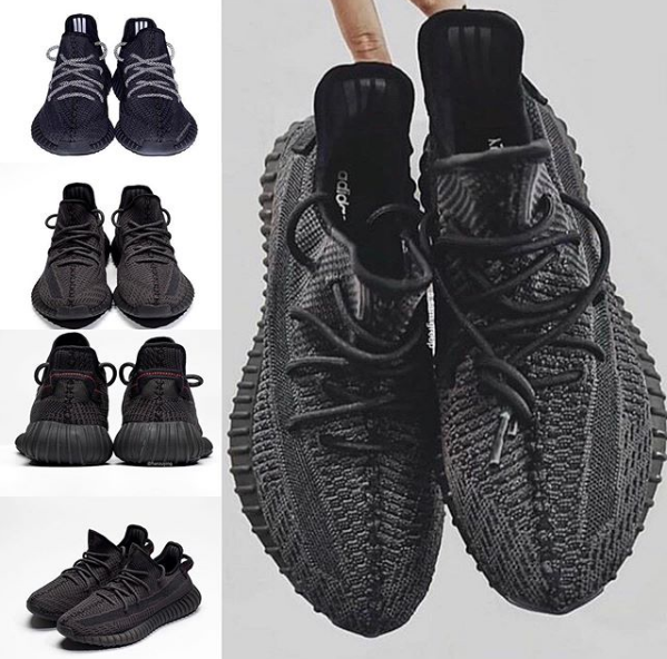 yeezy boost 350 v2 adults black