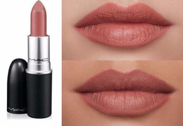 mac teddy lipstick swatch