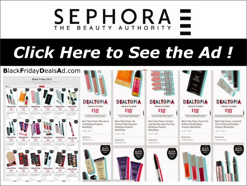 sephora black friday 2018