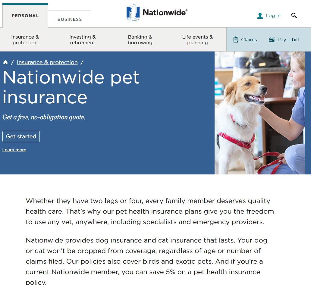 Top 5 Pet Insurance Comparison Nationwide vs. Lemonade vs Top 5 Pet Insurance Comparison Nationwide vs. Lemonade vs